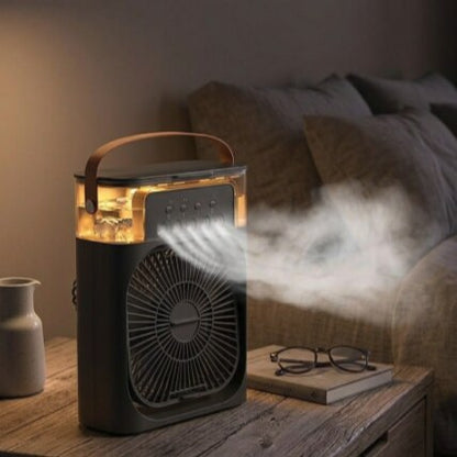 Ventilador portatil Breeze 5X dormitorio nocturno negro